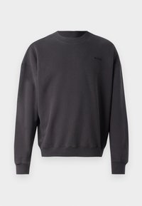 Boxy Logo Crew Sweatshirt - Sweater - phantom