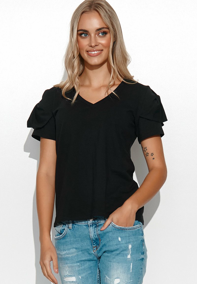 Makadamia T-SHIRT BASIC - T-shirt z nadrukiem