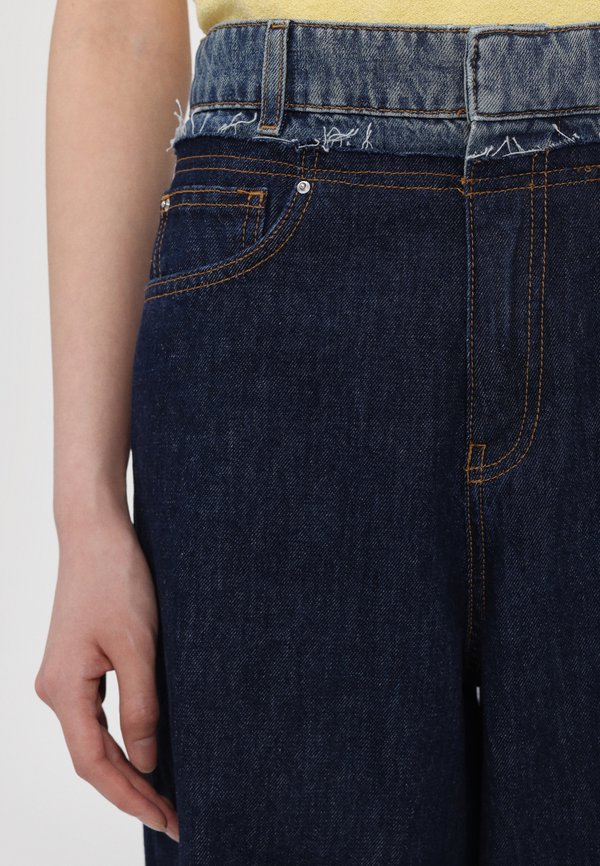 Wide Leg - blu notte4