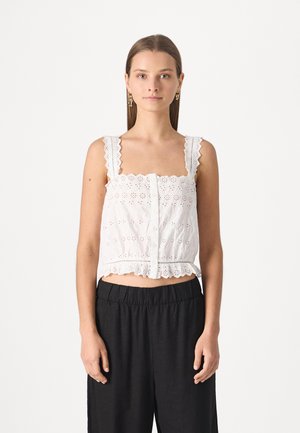 GAP X DÔEN EYELET CAMI - Top - new off white