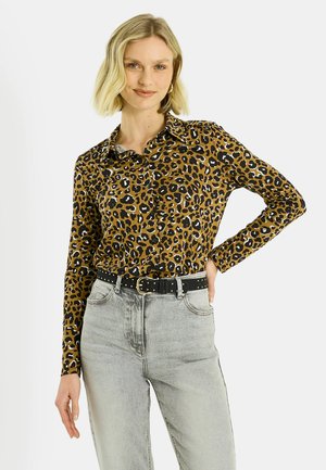 IMPRIMÉ LÉOPARD - Blusa - caramel