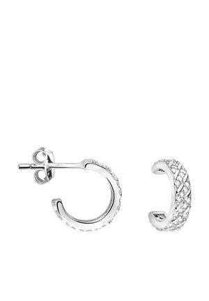 Earrings - silver coloured