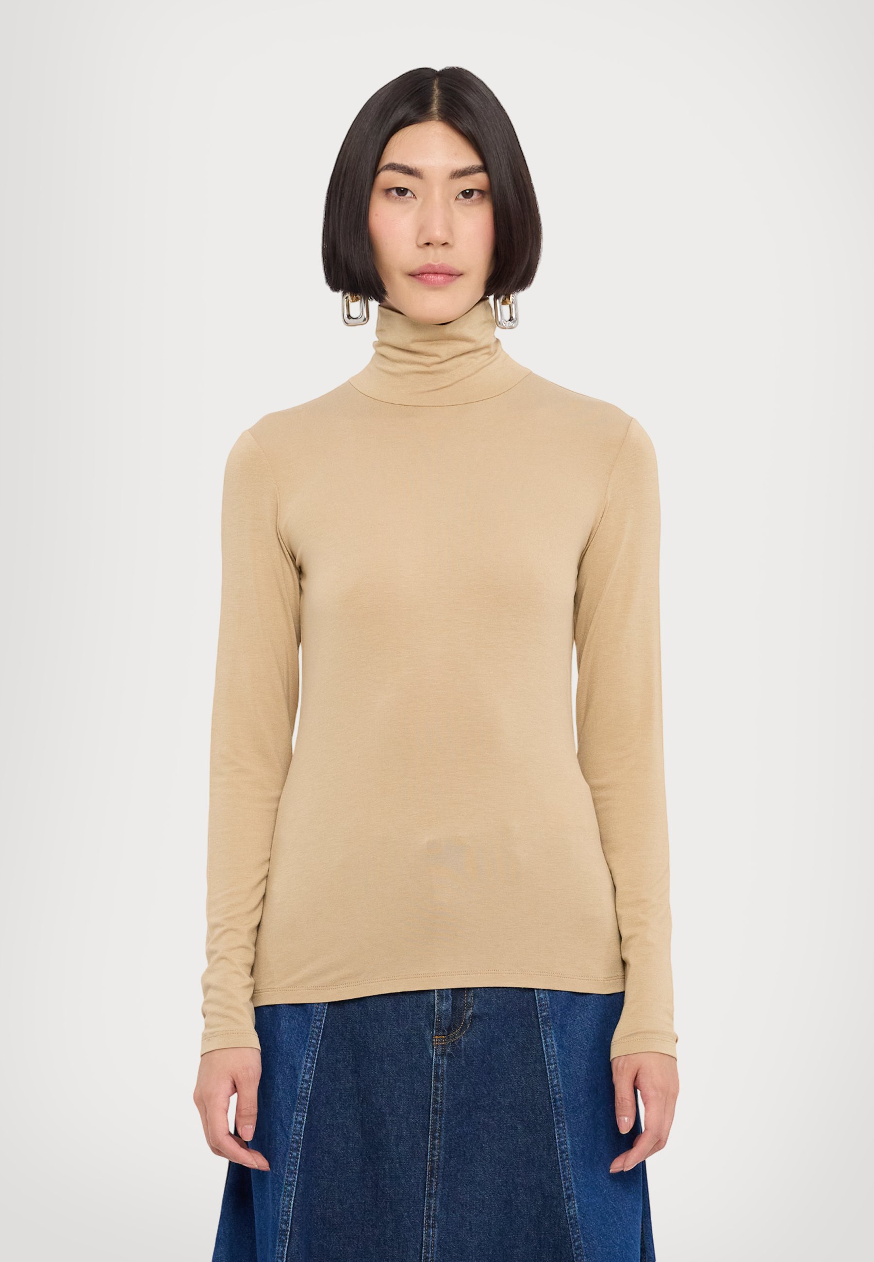 WEEKEND MaxMara MULTIF - Bluzka z długim rękawem/wielbłądzi