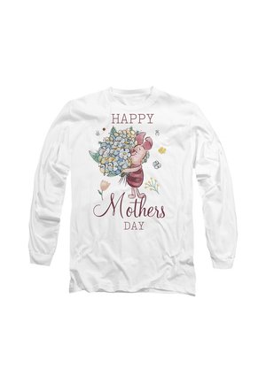 Disney, WINNIE THE POOH PIGLET HAPPY MOTHERS DAY - Long sleeved top - white