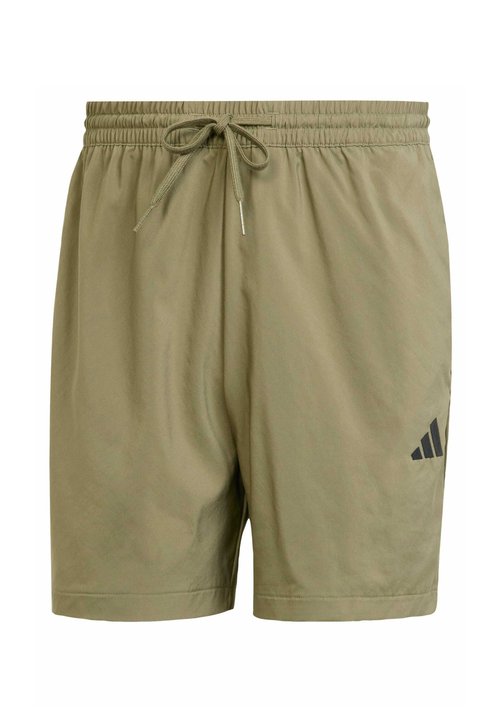 adidas Essentials Small Logo Chelsea Shorts Olive Strata/Black — foto 4