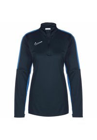 Nike Performance - ACADEMY 23 DRILL TRAININGS - Maglietta a manica lunga - obsidian royal blue white Immagine in miniatura 1