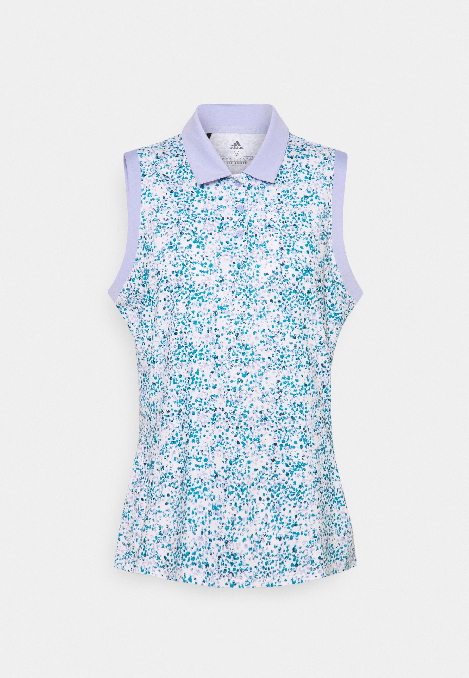 adidas Golf ULTIMATE SLEEVELESS - Polo marškinėliai - white/violet/balta -  Zalando.lt