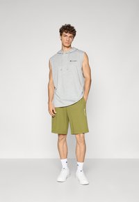Champion HOODED TEE - T-shirts print - grey