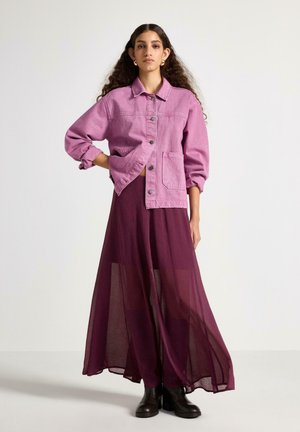 Maxinederdele - dark dusty lilac