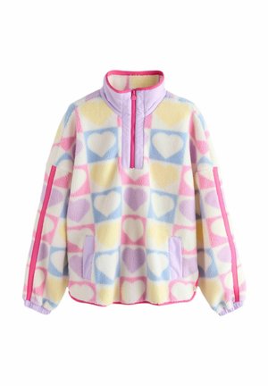 REGULAR FIT - HEART BORG - Fleecepullover - multi