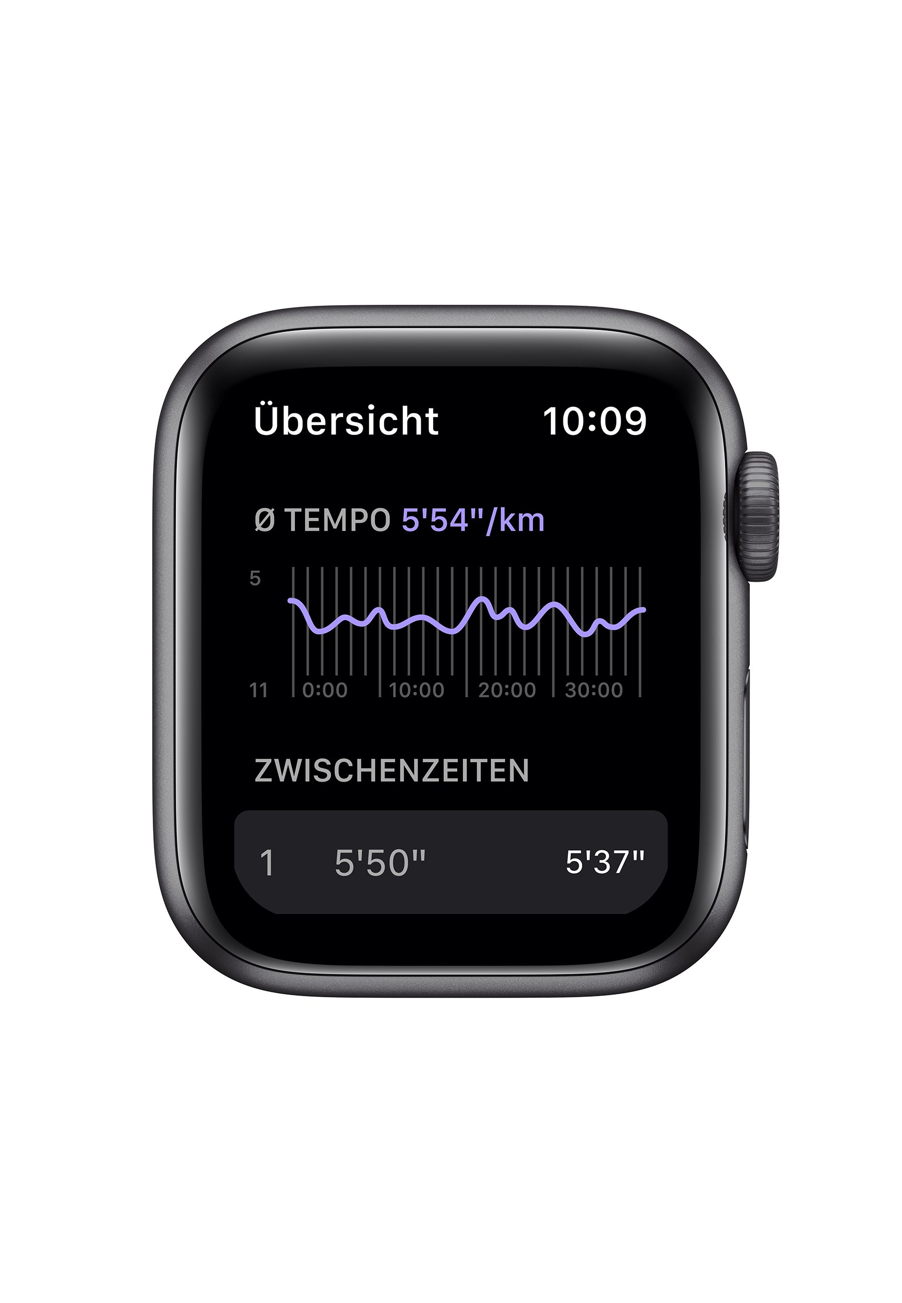 Apple APPLE WATCH NIKE SE 40MM (GPS) - Smartwatch - space grey aluminium  case with anthracite/black nike sport band/schwarz - Zalando.de