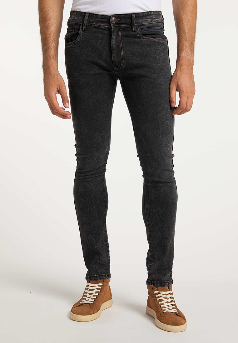 dreimaster Jeans Skinny Fit zwart
