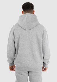Smilodox Zip-up sweatshirt - grau melange