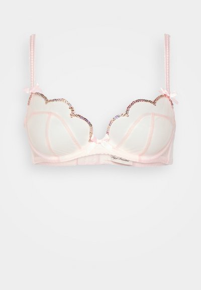 Agent Provocateur LORNAPARTY BRA - Podprsenka bez kostíc - baby pink/rose gold-coloured