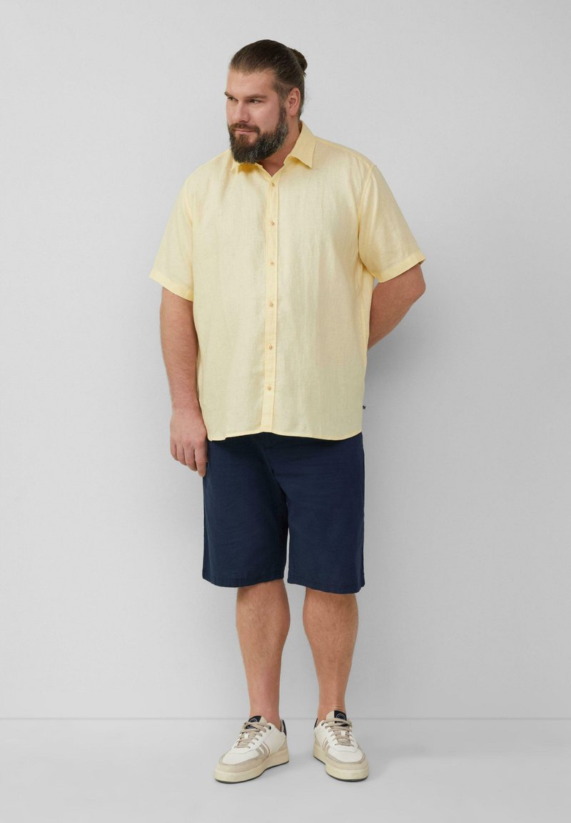 Camicia S.Oliver Uomo Maniche Corte: Comfort E Stile Per L'estate, Vestibilità Regolare E Stampa Integrale - 4