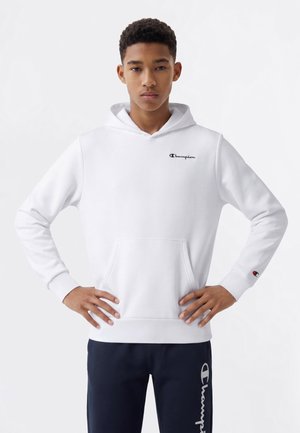 Champion STANDARD FIT - Φούτερ με κουκούλα - white