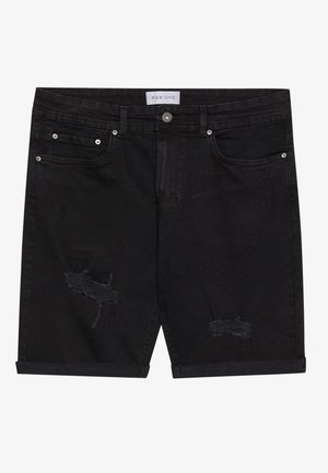 Pier One by Zalando Denim shorts - black