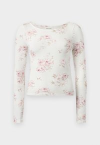 SLASH NECK  - Camisola de manga comprida - white