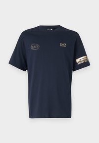 T-shirt con stampa - blue