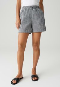 OPUS - RELAXED FIT TWO TONE  - Shorts - coal blue Thumbnail Image 1