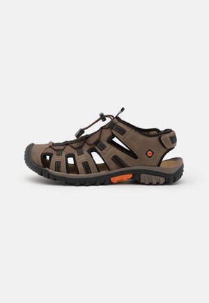 COVE SPORT - Walking sandals - taupe/burnt orange