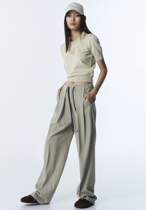 WIDE LEG - Broek - lstone