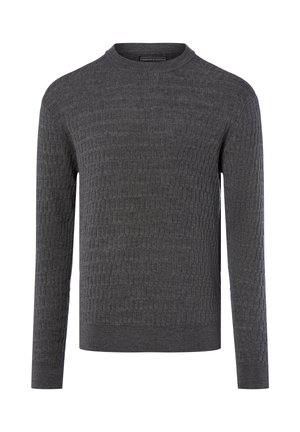 Strickpullover - grau