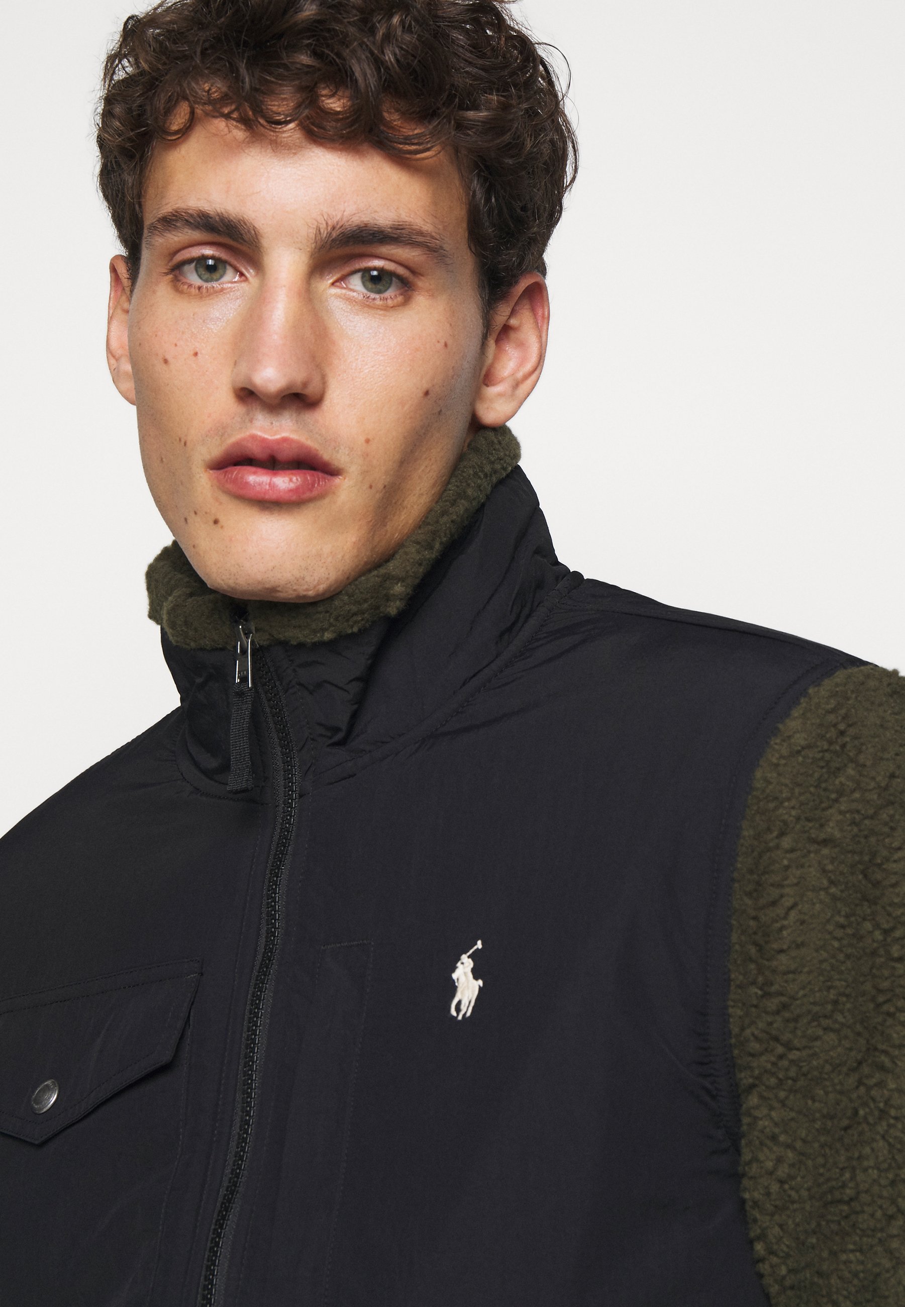 polo ralph lauren sherpa hoodie