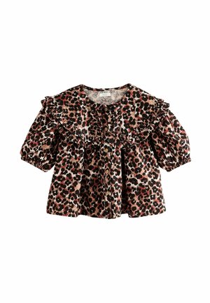 REGULAR FIT - PRINTED COLLAR - Blúz - animal