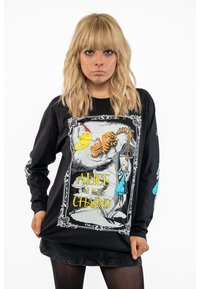 Paradiso Clothing ALICE IN CHAINS WONDERLAND LONG SLEEVE - Long sleeved top - black