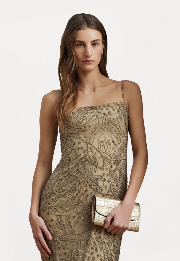 DRESLIE MESH BEADED PALM GOWN - Occasion wear