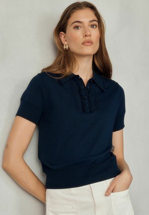 Next, Polo shirt - navy blue