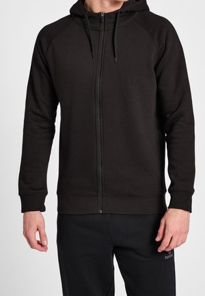 Hoodie - black denim