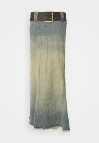 FISHTAIL SKIRT - Jupe longue - light wash