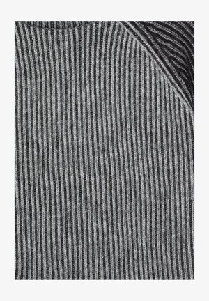 PULL&BEAR, RIBBED RAGLAN SLEEVE JUMPER - JUMPER - Pullover - dark grey
