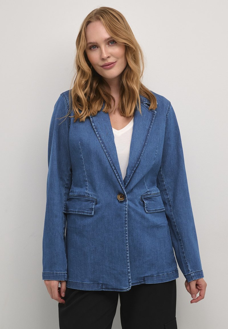 Culture Mai Renny Blouse - Dark Blue Wash
