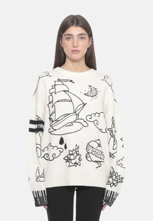 ANDROS - Pullover - avorio