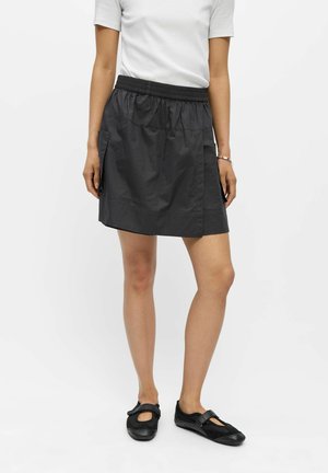Object MINI SKIRT CARGO - Jupe-short - gunmetal