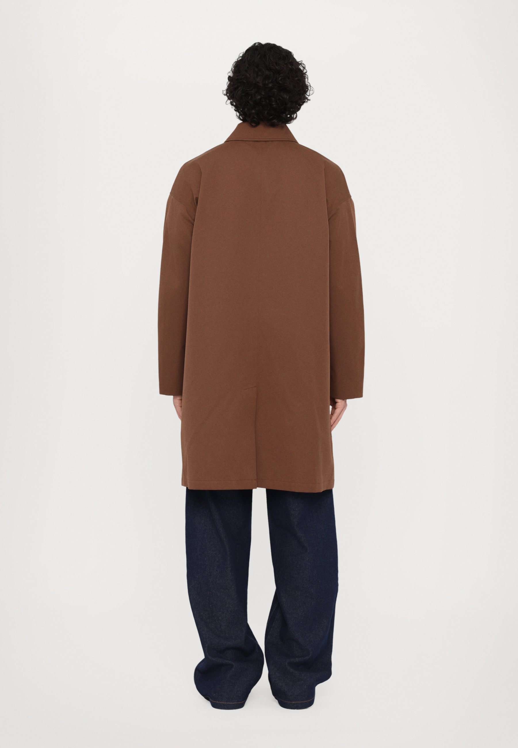 WOOD WOOD BROCK COAT - Trenchcoat - potting soil/brown - Zalando.co.uk