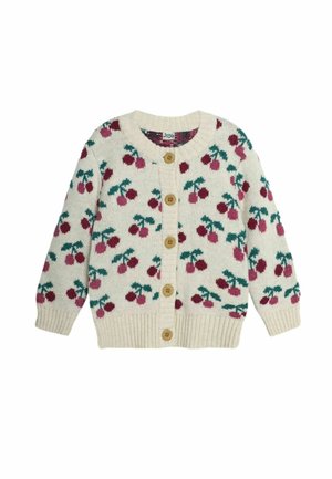 CHERRY REGULAR FIT - Strickjacke - cream