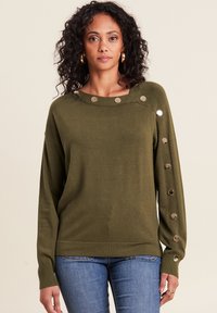 Breal MIT LANGEN ÄRMELN - Trui - vert olive