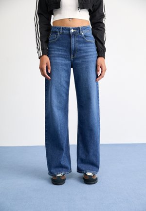 Wide Leg - blue denim