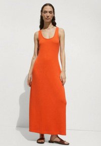 chinese dress ladies One Heart Lace Insert Maxi Dress Mango main image 1