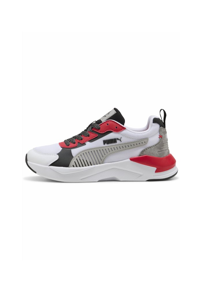PUMA X-RAY 3 MID 90S SNEAKERS UNISEX - Trainers - white-gray echo-for all time red