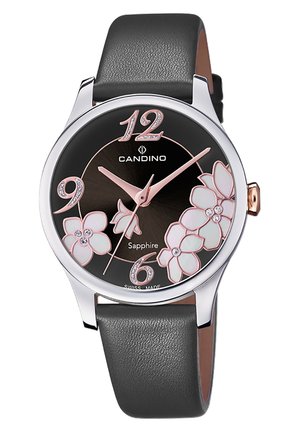 ELEGANCE SAPPHIRE - Montre - schwarz/silber/rosegold