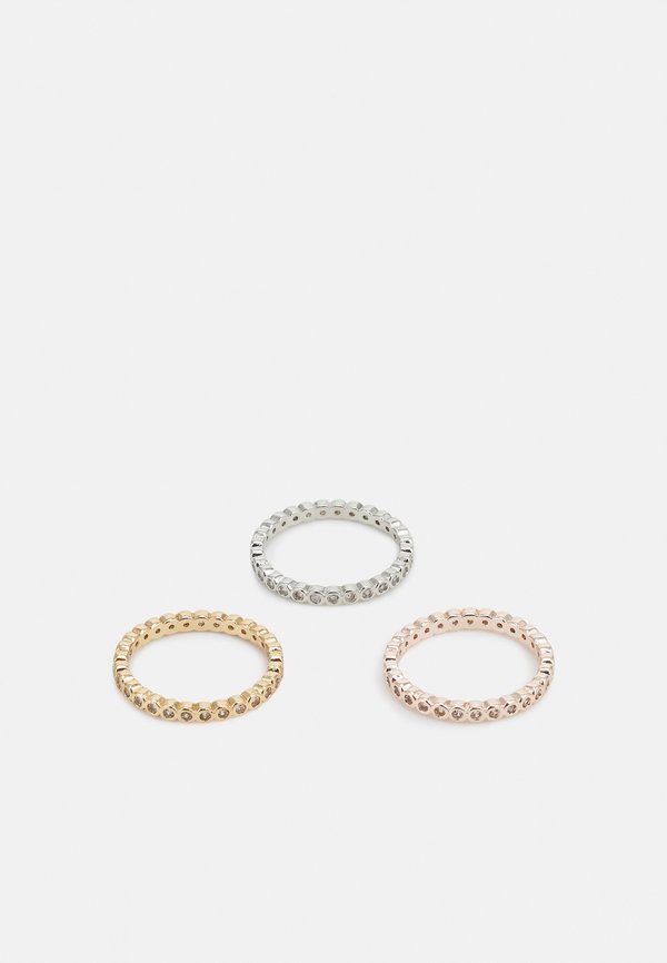 SAVORNIN 3 PACK - Ring - metallic multi2