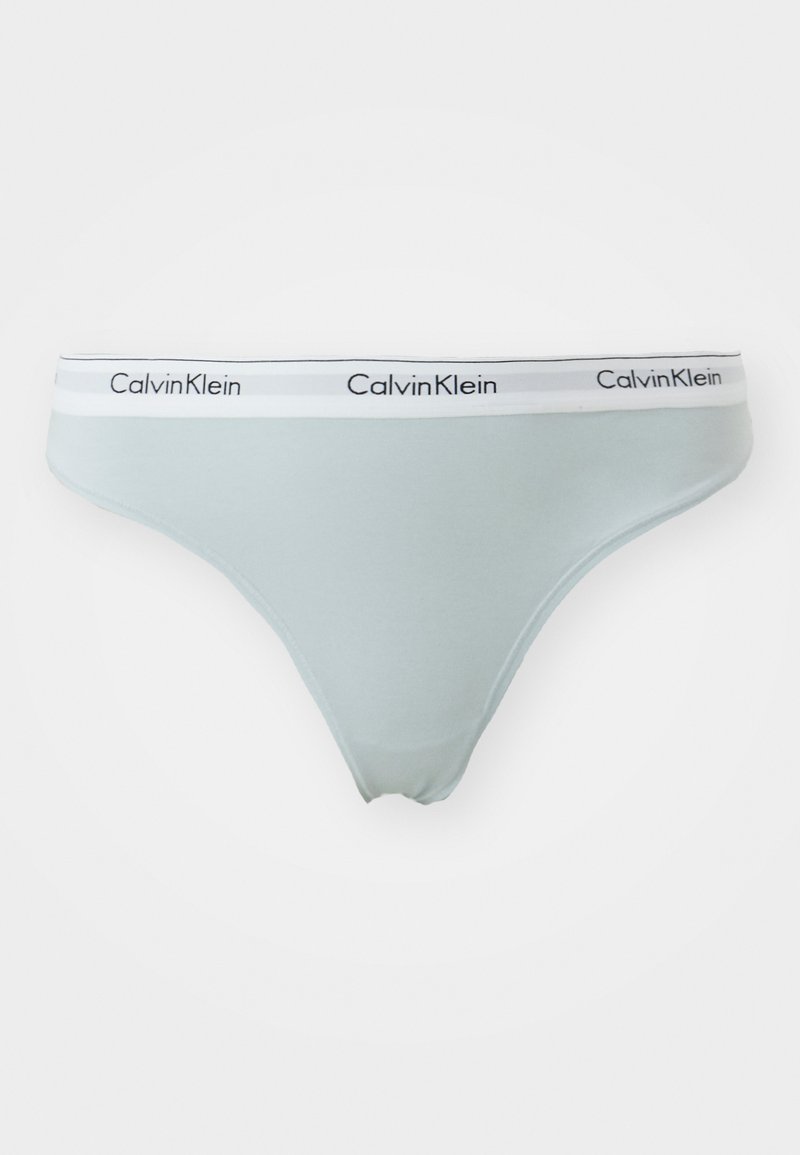 Calvin Klein Underwear THONG ICON COTTON MODAL - Tango nohavičky - plein air