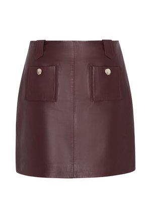 faina Gonna a campana - burgundy
