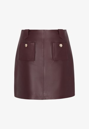 faina A-Linien-Rock - burgundy