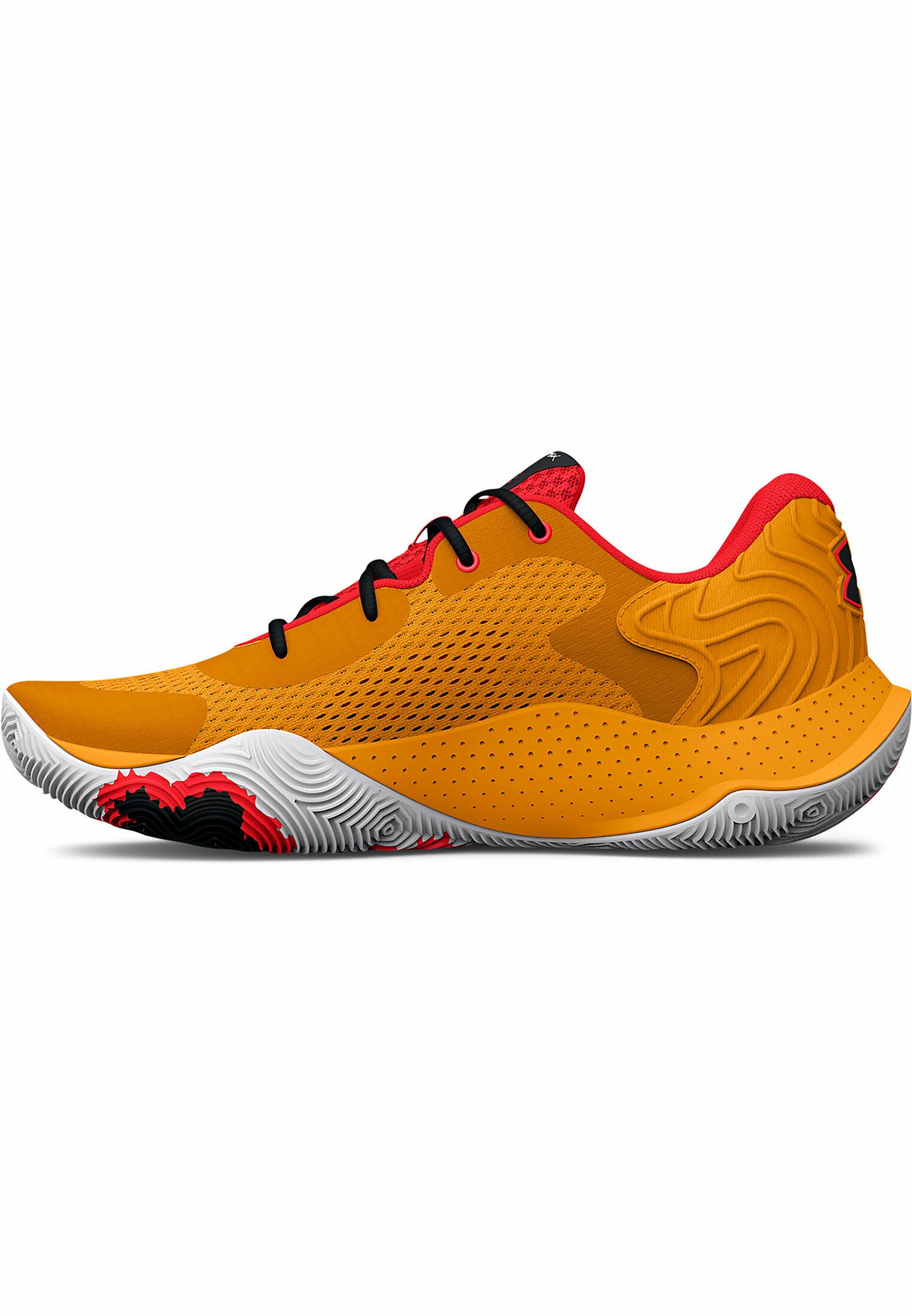 spion Onderzoek Alfabetische volgorde Under Armour COURT PERFORMANCE SPAWN - Chaussures de basket - orange/orange  - ZALANDO.FR